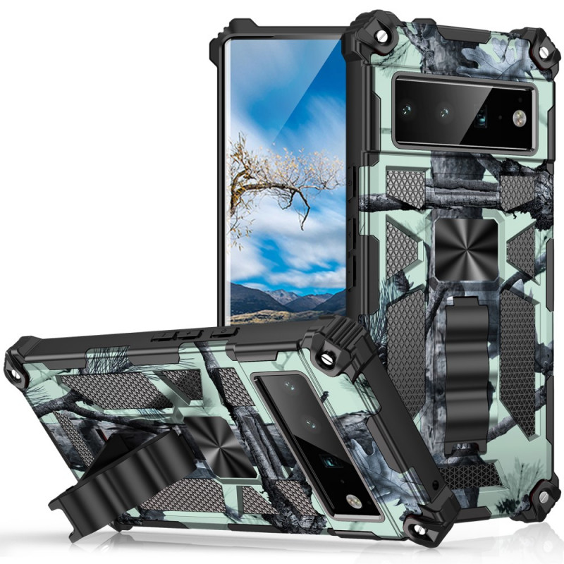 Google Pixel 6 Pro Camouflage Case Removable Stand