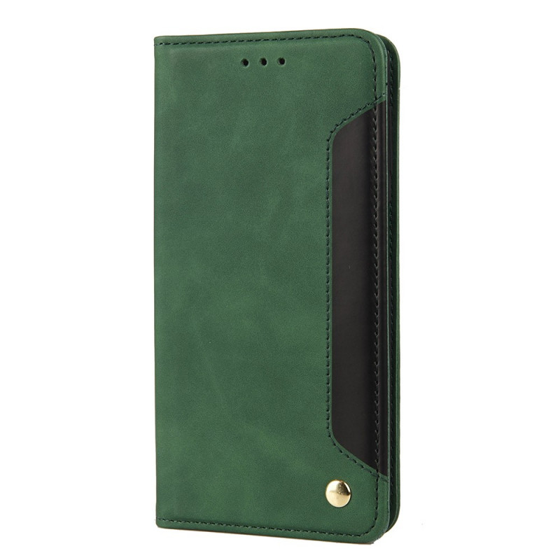 Flip Cover Poco M4 Pro 5G The
ather Effect Business Two-tone