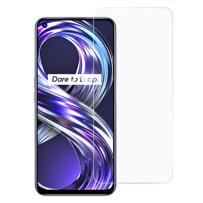 Arc Edge tempered glass protection for the Realme 8i screen