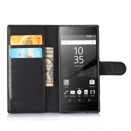 Cover Sony Xperia XA1 Simili Cuir Retro