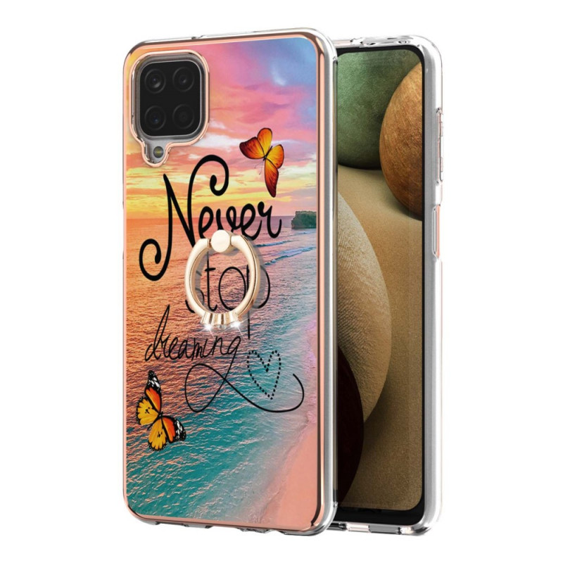 Samsung Galaxy A12 / M12 Case Support Ring Never Stop Dreaming