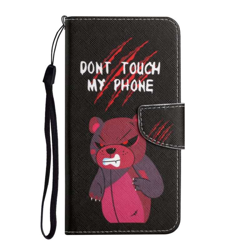 Xiaomi Redmi 10 Bear Case Don't Touch my Phone