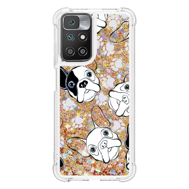 Xiaomi Redmi 10 Mr Dog Glitter Case