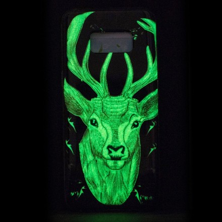 Samsung Galaxy S8 Case Fluorescent Deer