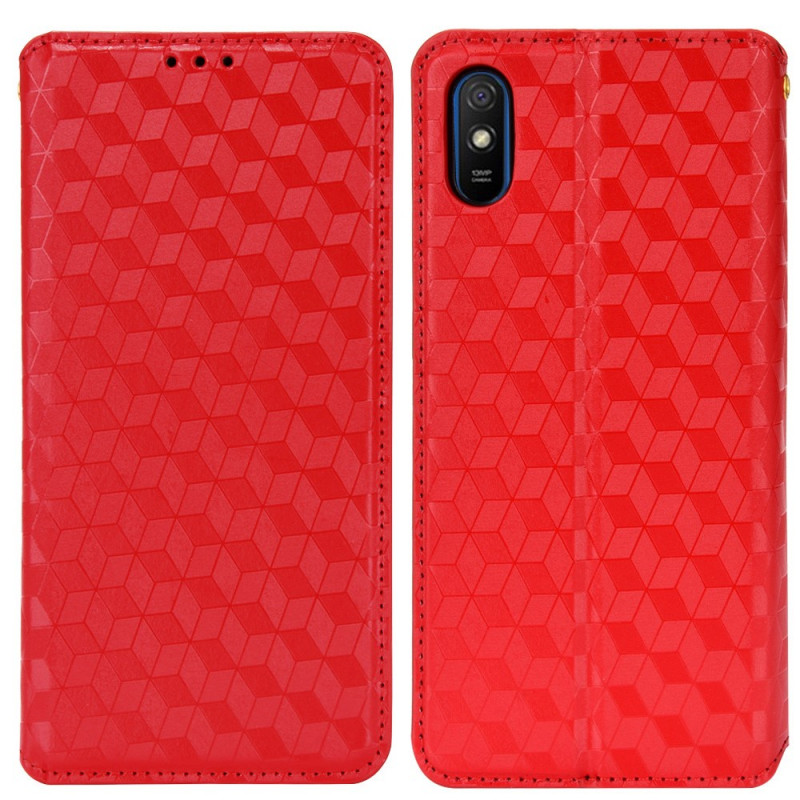 Flip Cover Xiaomi Redmi 9A The
ather Effect Diamond