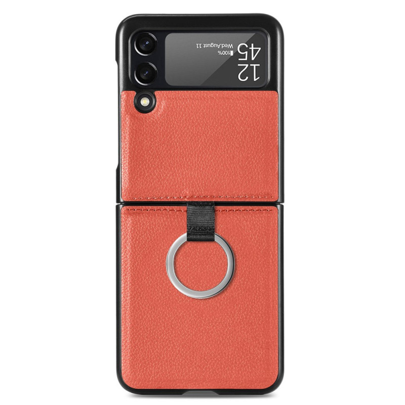 Samsung Galaxy Z Flip 3 5G The
ather Effect Case with Ring