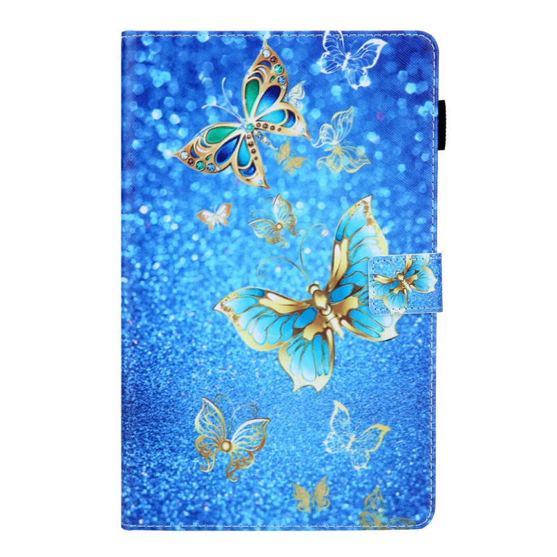 Samsung Galaxy Tab A8 Case (2021) Coloured Butterflies