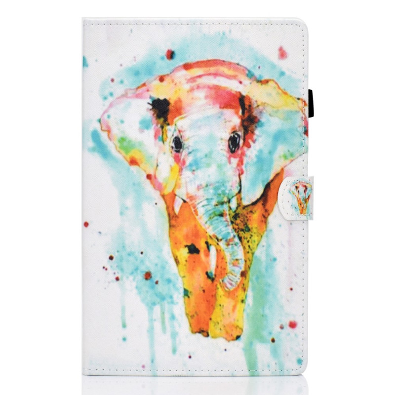Samsung Galaxy Tab A8 (2021) Watercolour Elephant Case