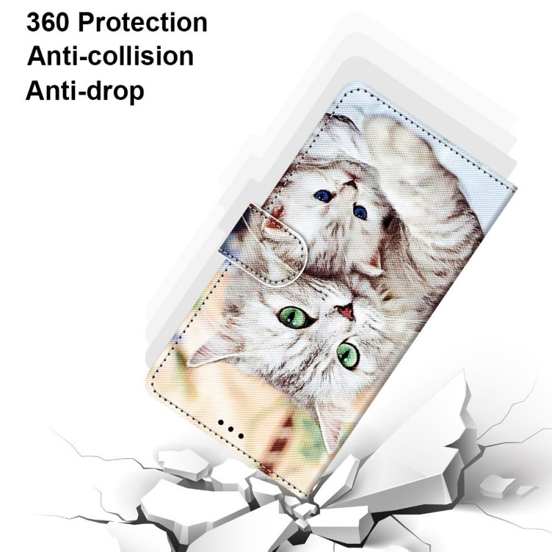 For Oppo Find X5 Lite Case Find X3 Lite FindX5 Pro Back Cover Cute Animals  Cat