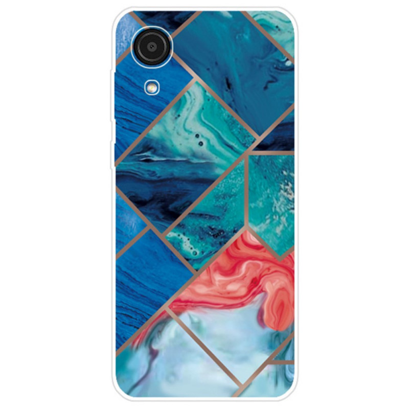 Samsung Galaxy A03 Core Case Variable Geometric Marble