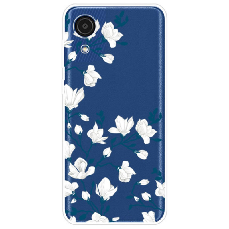 Samsung Galaxy A03 Core Small White Flowers Case