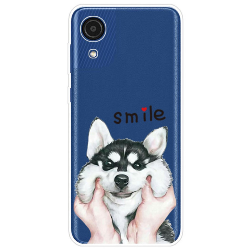 Samsung Galaxy A03 Core Smile Dog Case
