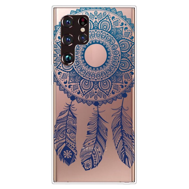 Samsung Galaxy S22 Ultra 5G Mandala Floral Case Unique