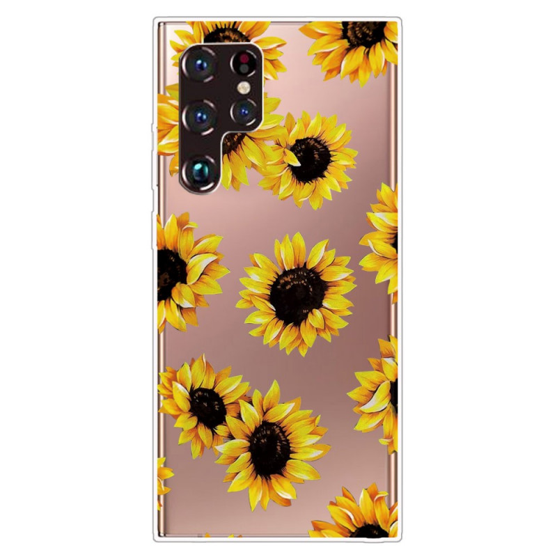 Samsung Galaxy S22 Ultra 5G Sunflower Case