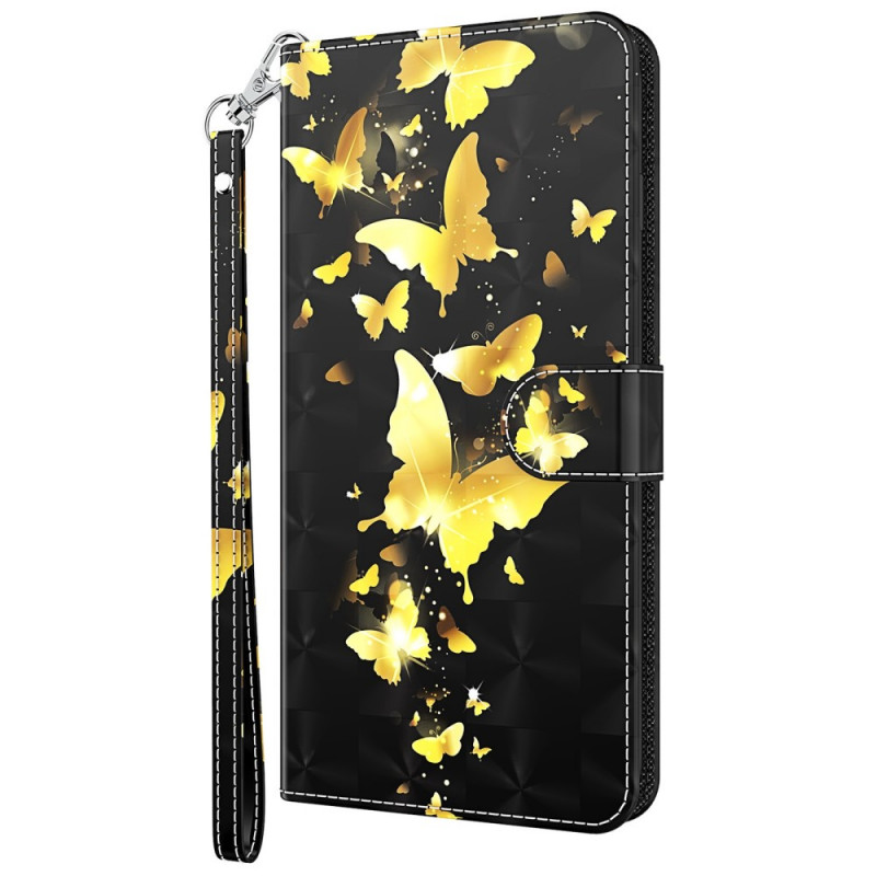 Moto G71 5G Case Yellow Butterflies