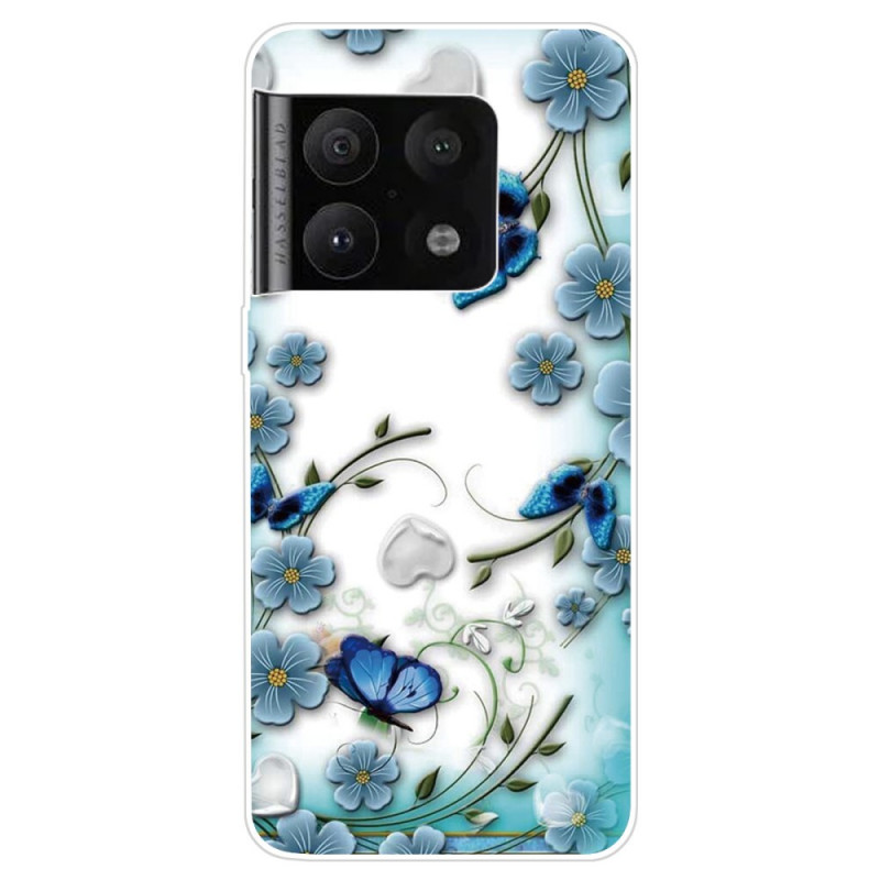 OnePlus
 10 Pro 5G Back Cover Butterflies and Flowers