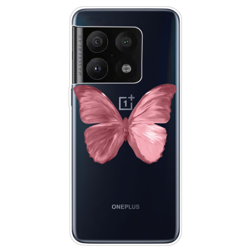 OnePlus
 10 Pro 5G Flexible Pink Butterfly Case