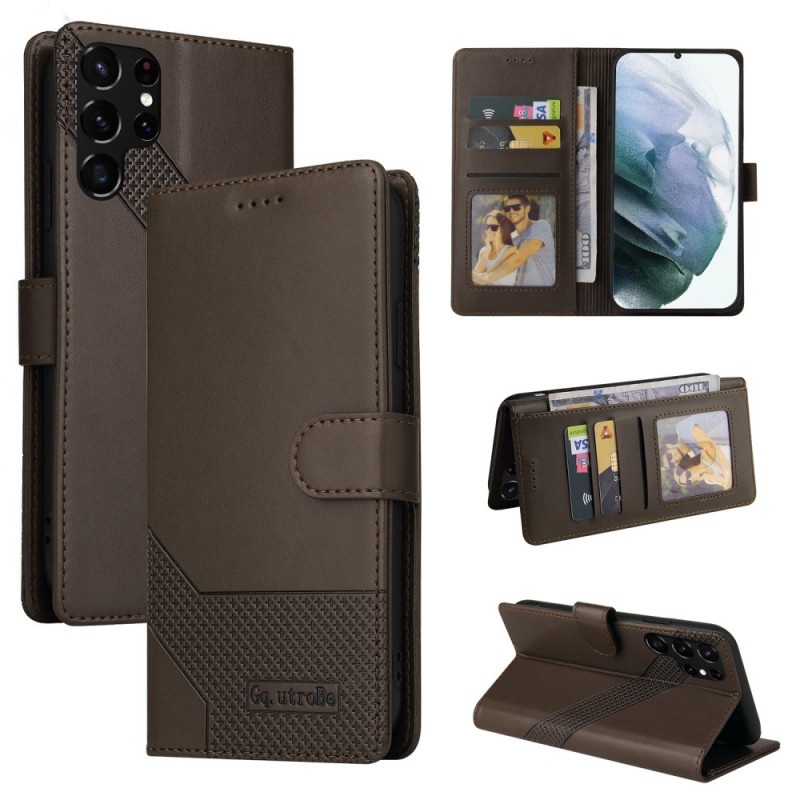 Buy Samsung Galaxy S22 Ultra Leather Cover online Worldwide 