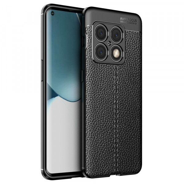 OnePlus
 10 Pro 5G The
ather Case Lychee Effect Double Line