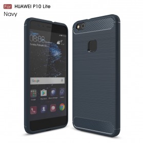 Huawei P10 Lite Brushed Carbon Fiber Case