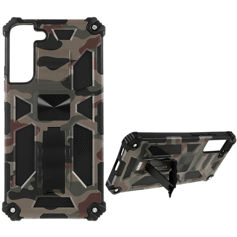 Samsung Galaxy S22 Plus 5G Camouflage Case Removable Stand