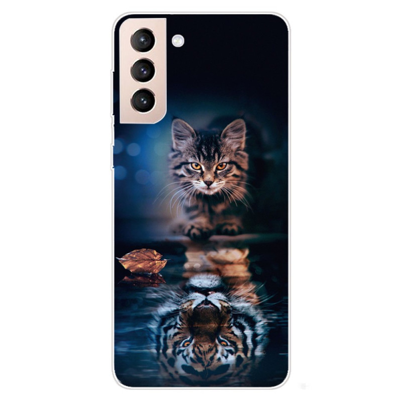 Samsung Galaxy S22 5G Case Reflection Cat