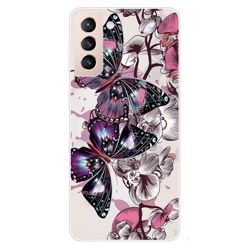 Samsung Galaxy S22 5G Case Coloured Butterflies