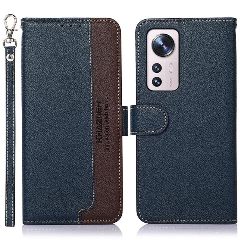 Case Xiaomi 12 / 12X / 12S Style Lychee
 RFID KHAZNEH