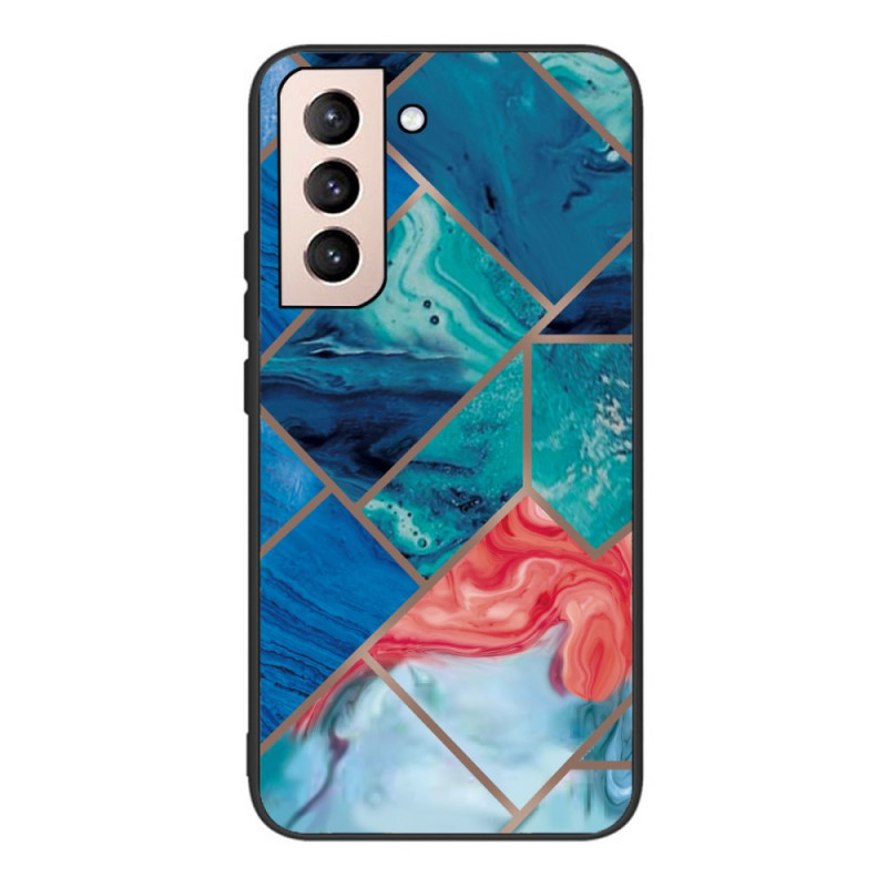 Samsung Galaxy S22 5G Case Variable Geometric Marble