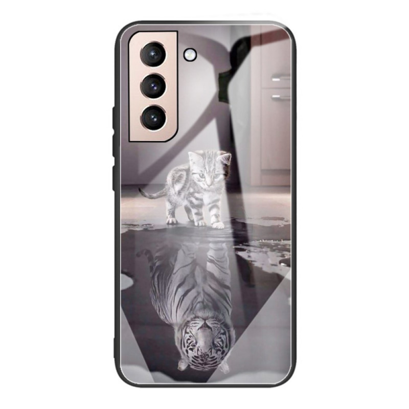 Samsung Galaxy S22 5G Tempered Glass Case Ernest the Tiger