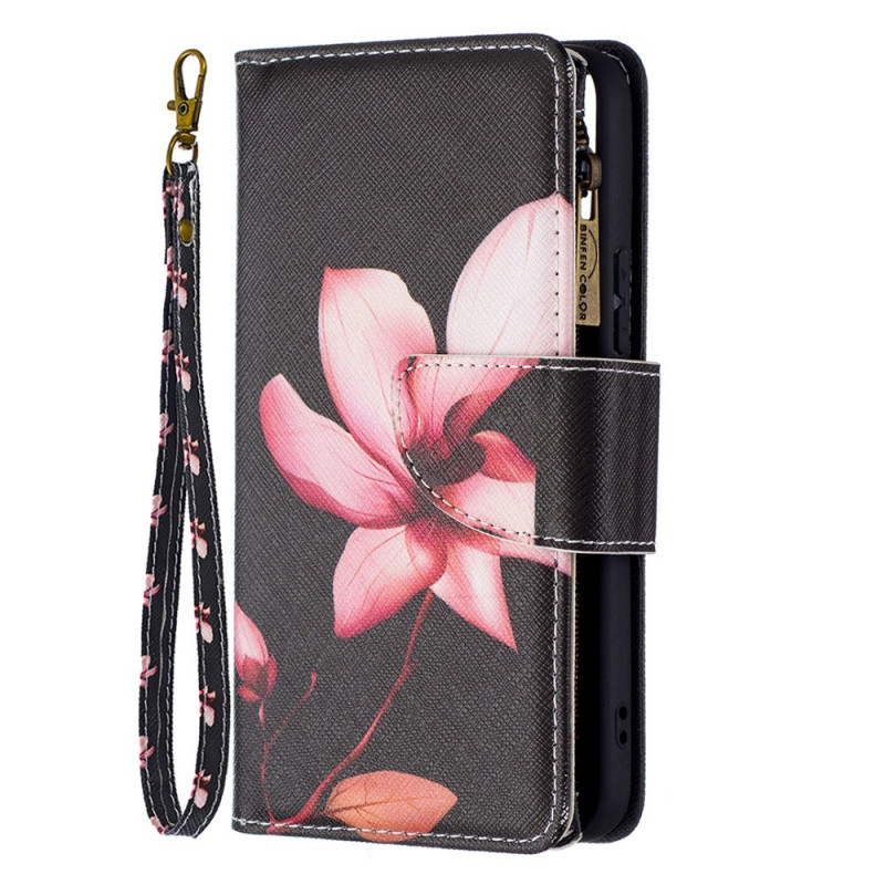 Case Samsung Galaxy S22 5G Zipped Pocket Flower