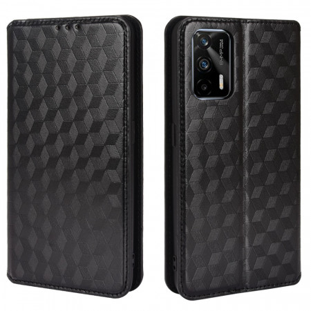 Flip Cover Realme GT 5G Style Leather Stitching - Dealy