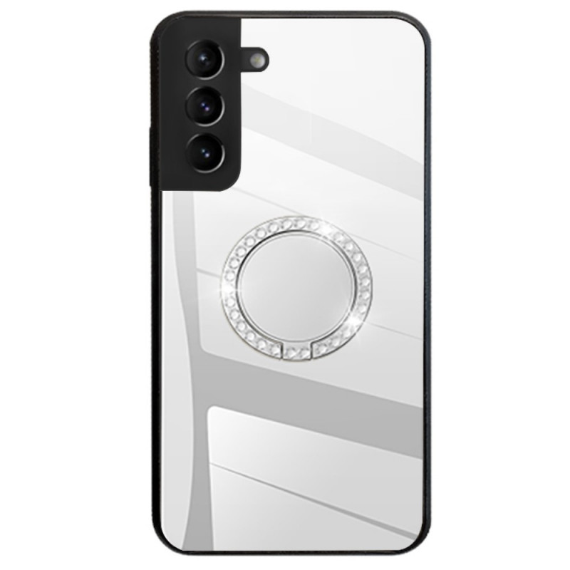 Samsung Galaxy S22 5G Mirror Case with Rotating Ring