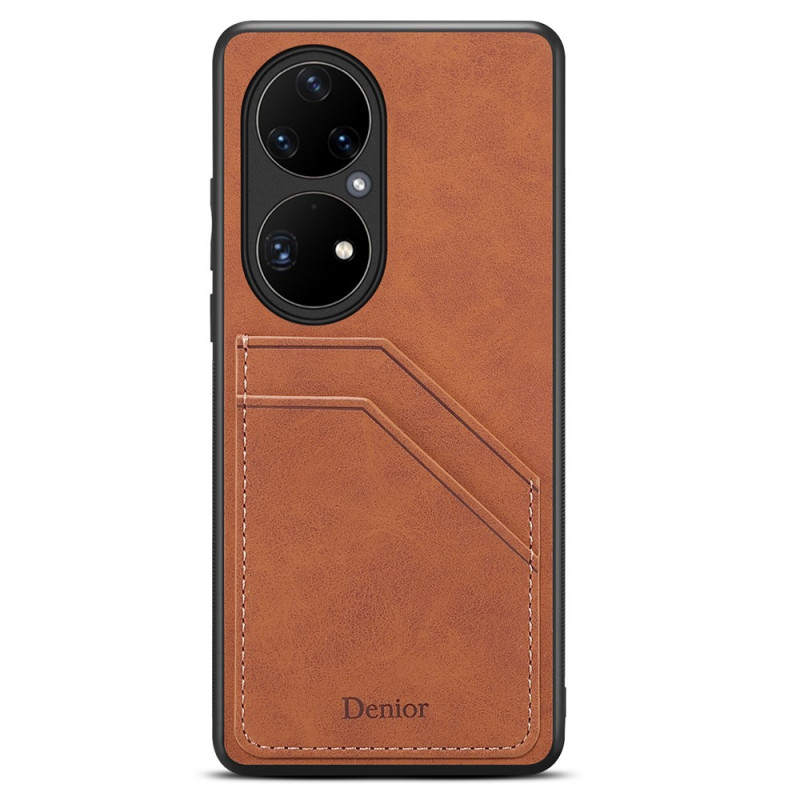 Huawei P50 Pro Double Slot Card Case Denior