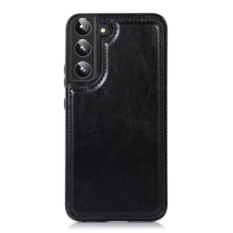 Samsung Galaxy S22 5G The
ather Case Design Card Holder Support