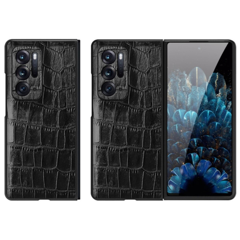 Oppo Find N Case Genuine The
ather Crocodile Texture The
ather