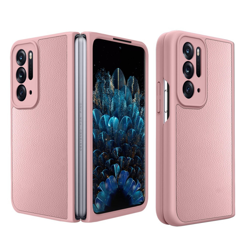 Oppo Find N Style The
ather Case Lychee with Screen Protector