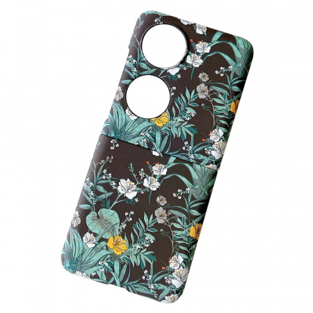 Huawei P50 Pocket Case Flowers