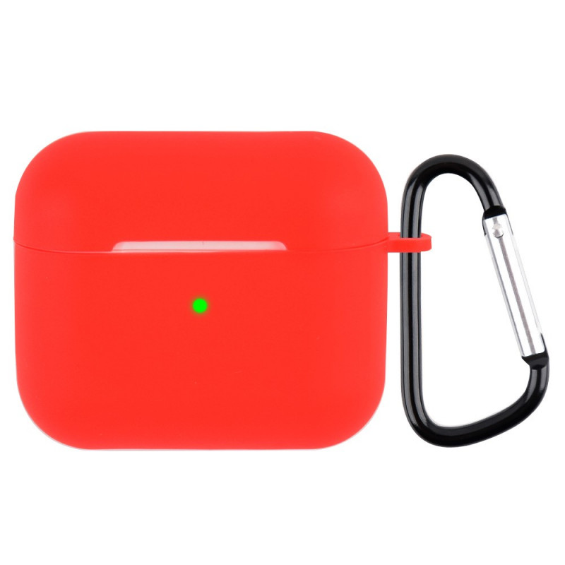 AirPods 3 Silicone Matte Case with Carabiner