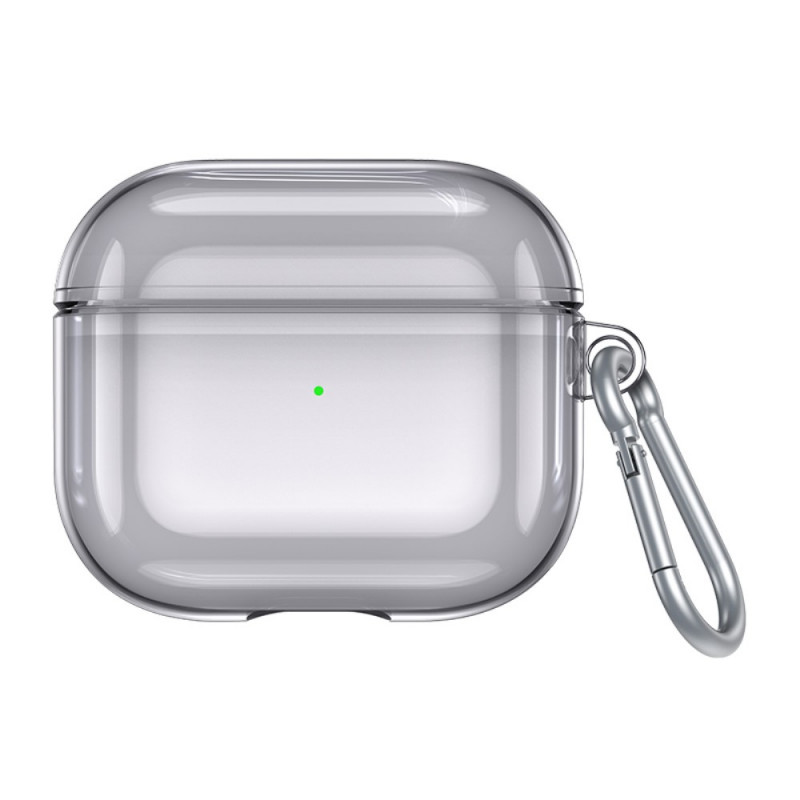 Clear AirPods 3 Case with USAMS Carabiner
