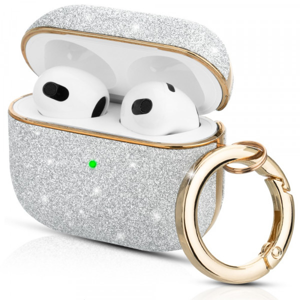 AirPods 3 Strass Case with Carabiner KINGXBAR