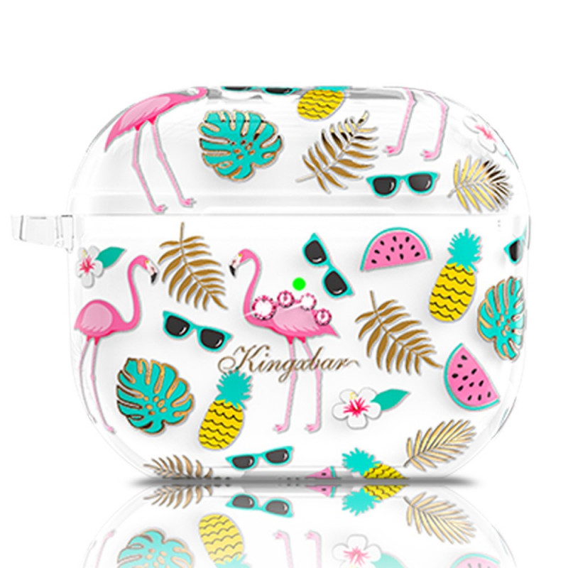 AirPods 3 Tropics and Strass Case Kingxbar - Dealy