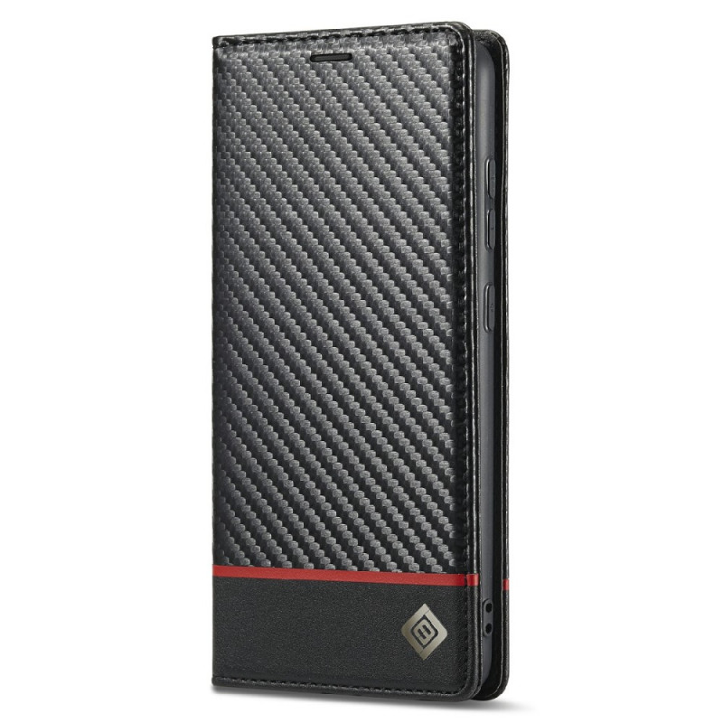 Flip Cover Samsung Galaxy A72 4G / A72 5G Carbon Fibre LC.IMEEKE