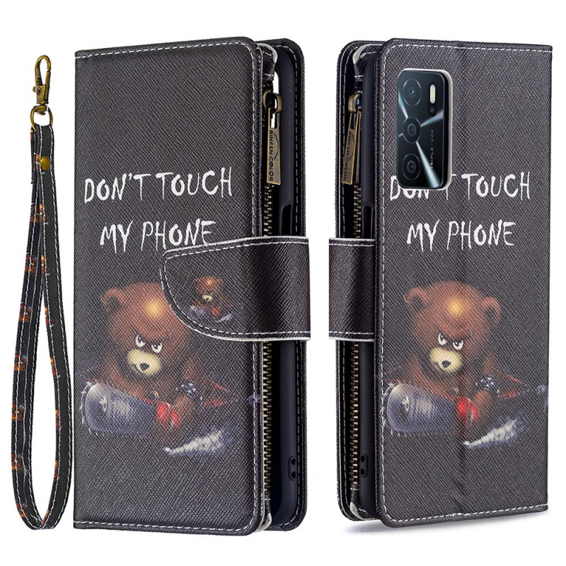 Case Oppo A16 / A16s Zipped pocket Bear