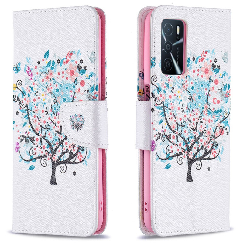 Oppo A16 / A16s Flowered Tree case
