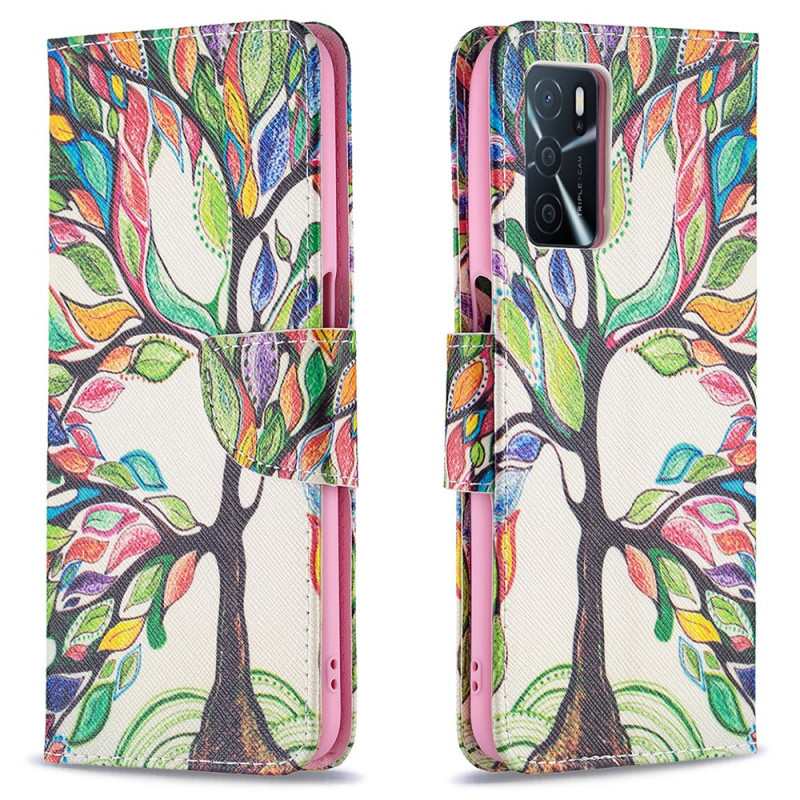 Case Oppo A16 / A16s Coloured Tree