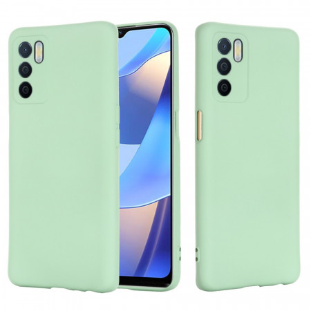 Capa Tumundosmartphone De Silicone Líquido Verde Para Oppo A16 / A16s