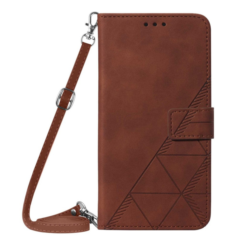 Oppo A16 / A16s The
ather-effect case with shoulder strap