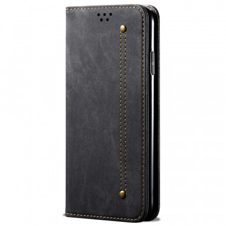 Flip Cover Oppo A15 Tissu...