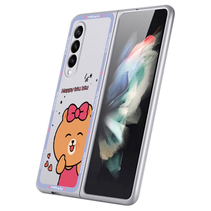 Samsung Galaxy Z Fold 3 5G Girly Bear Case